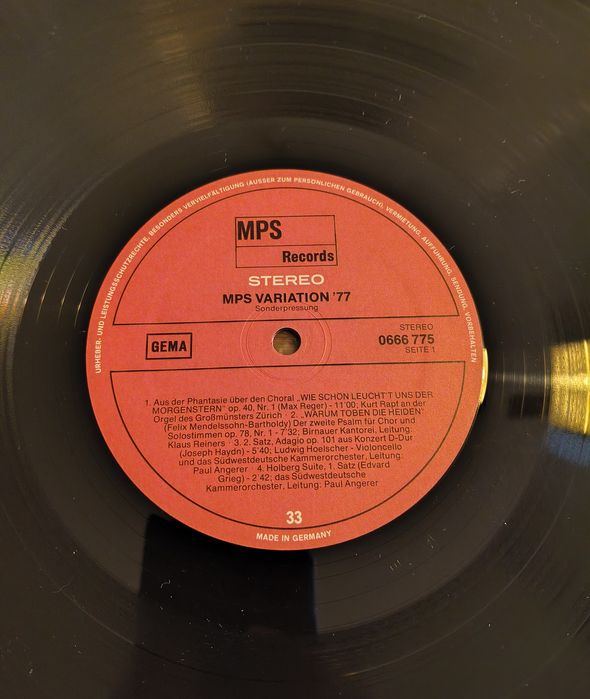 MPS Variation '77 | Płyta winylowa PROMO