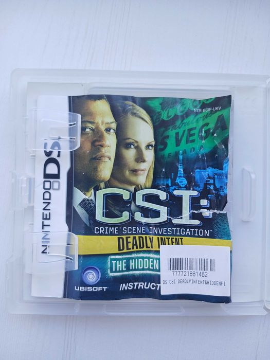 CSI: Crime Scene Investigation Deadly Intent The Hidden Cases Nintendo DS