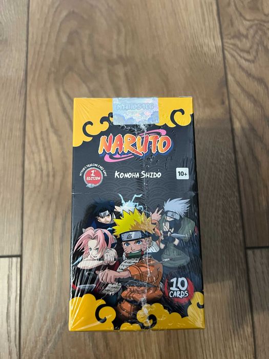 Naruto mythos tcg Booster Box first edition Konoha Shido eng