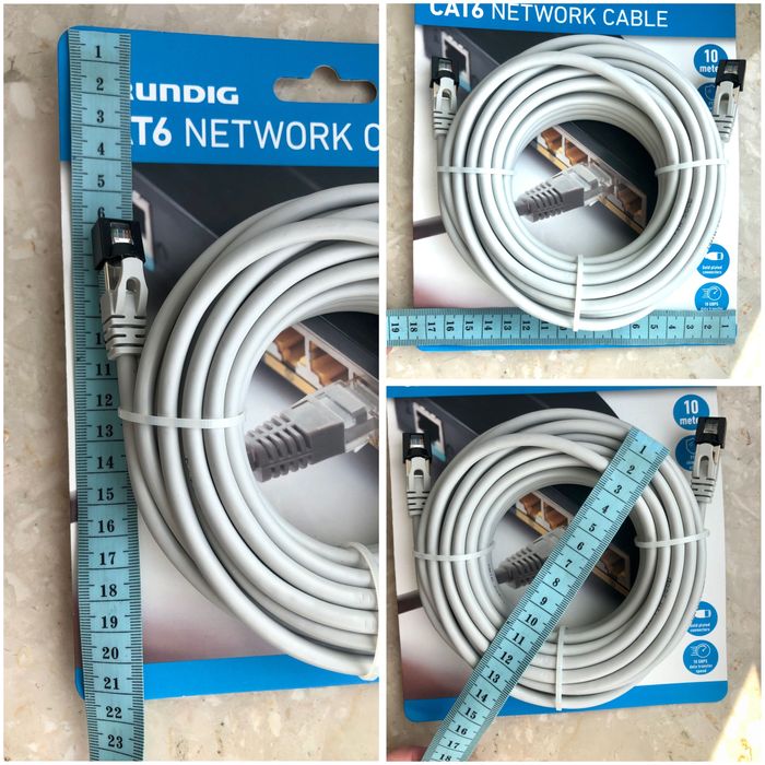 Кабель мережевий GRUNDIG CAT6, 10 м