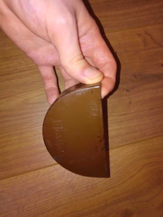 Denko czoło front rynny 100mm uniwersalne prawe lewe brązowe Plastmo