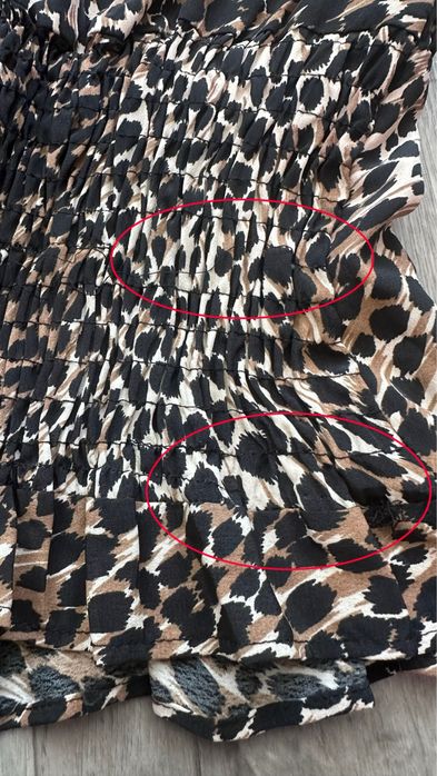 Блуза/топ/ кофта з анімалістичним принтом, леопард