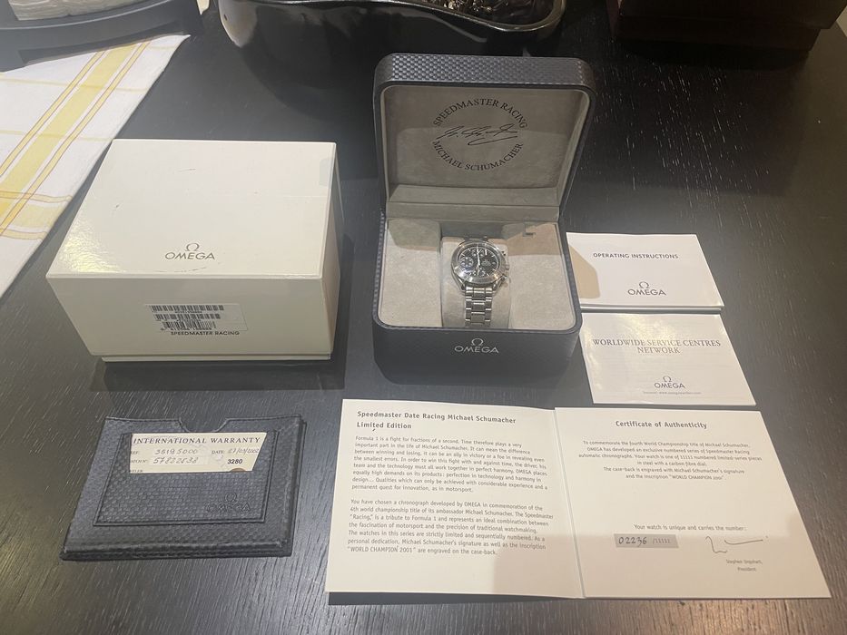 Relogio Omega Speedmaster Racing