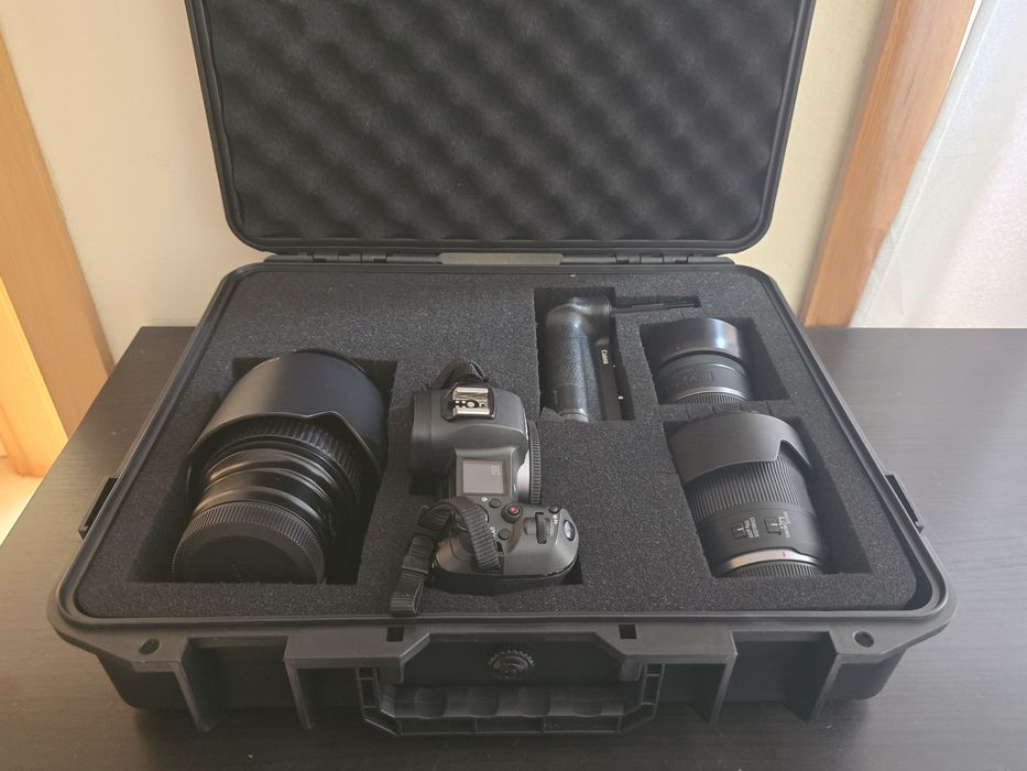 Canon EOS R + objectivas + Extras Pack Profissional