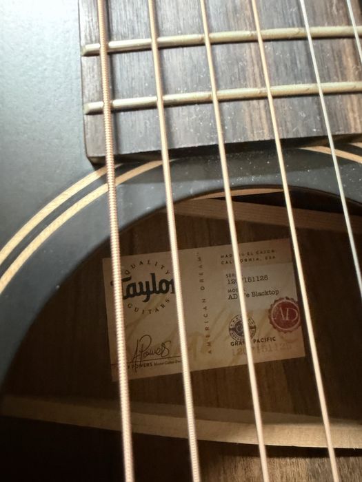 Taylor AD17e Blacktop - American Dream Series (Made in USA)