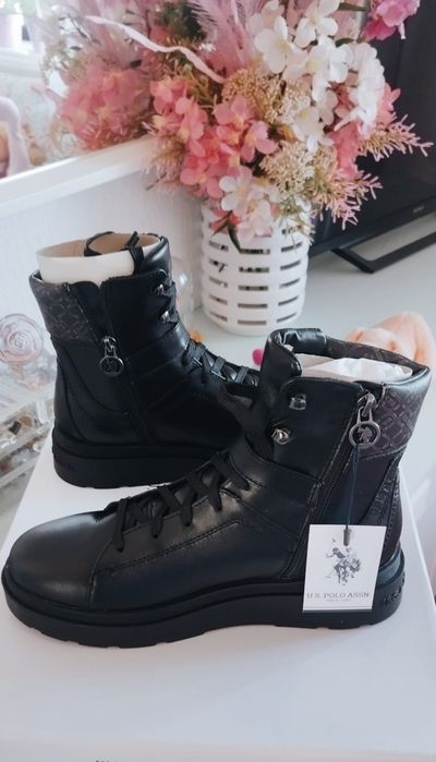 Botas Polo preto