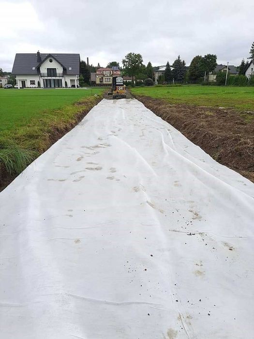 Geowłóknina POLIPROPYLENOWA 300g najsilniejsza ! do 6m WYSYŁKA