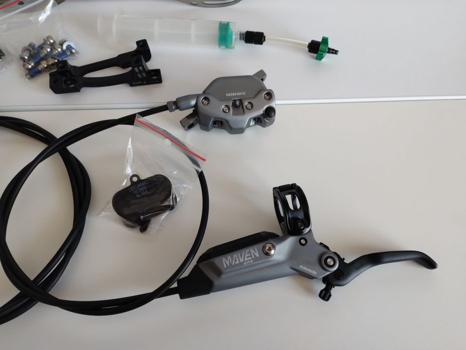 Nowy Sram Maven Zestaw Hamulców + 2x 200mm Tarcze + Adaptery+ Śruby