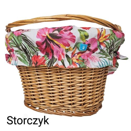 Wyściółka wkład do koszyka rowerowego  2 szt