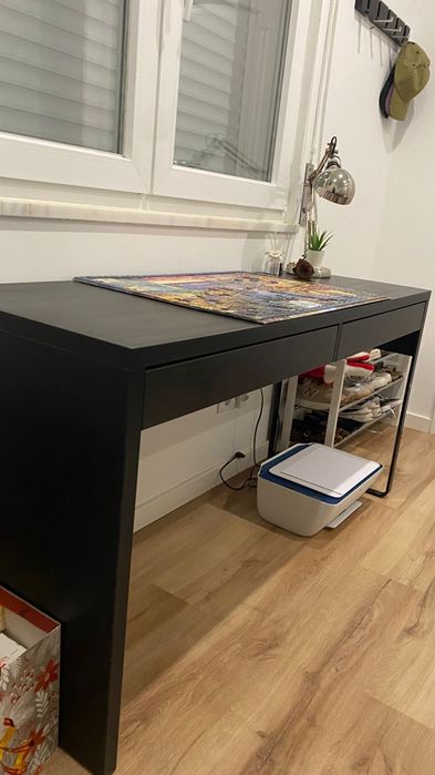 Secretária ikea preta