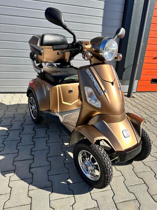 Skuter elektryczny czterokołowy, wózek inwalidzki, stan idealny