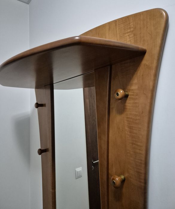 Bengaleiro/Móvel Hall de entrada com arrumação Pinho de mel