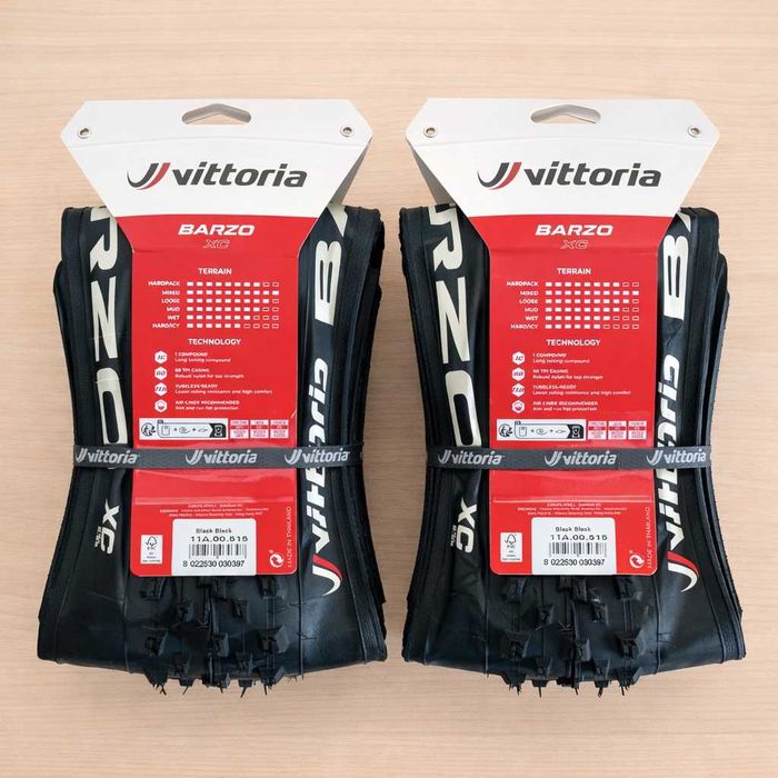 Pack 2 Pneus Vittoria Barzo 29x2.25 XC TLR Folding