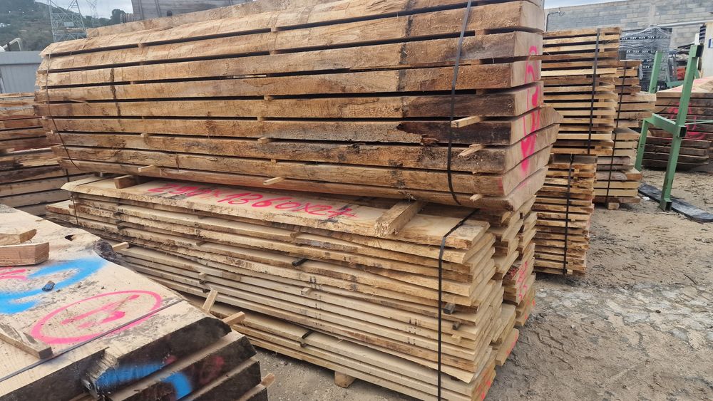 Carvalho europeu com grossuras 27 mm 40mm 55mm 70mm