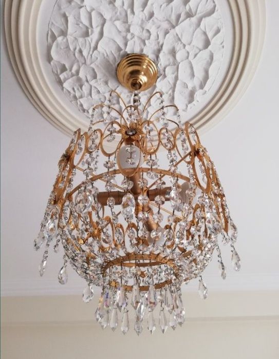 Small Crystal Lamp