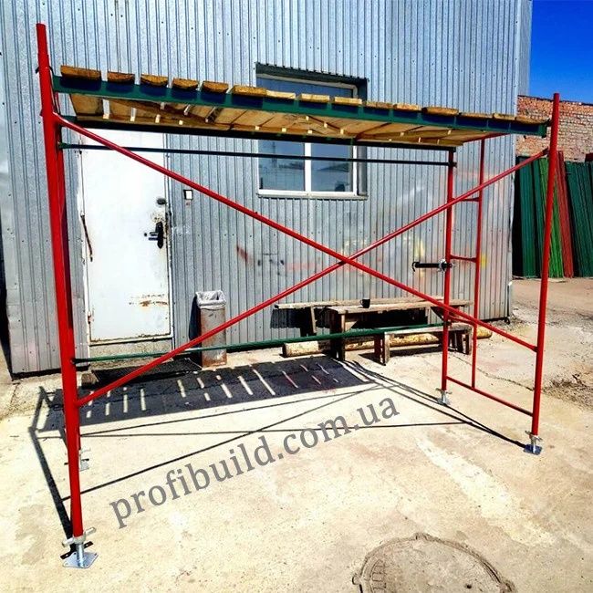 Ліса будівельні рамні,тура (фасадні риштування)  Оренда