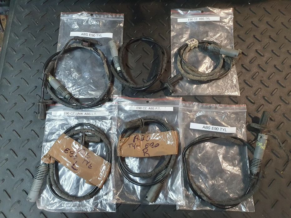 BMW E92 E81 E87 E90 E91 E93 TYLNY CZUJNIK ABS DSC TYŁ LEWY PRAWY 6762466 POSIADAM 8 SZT
