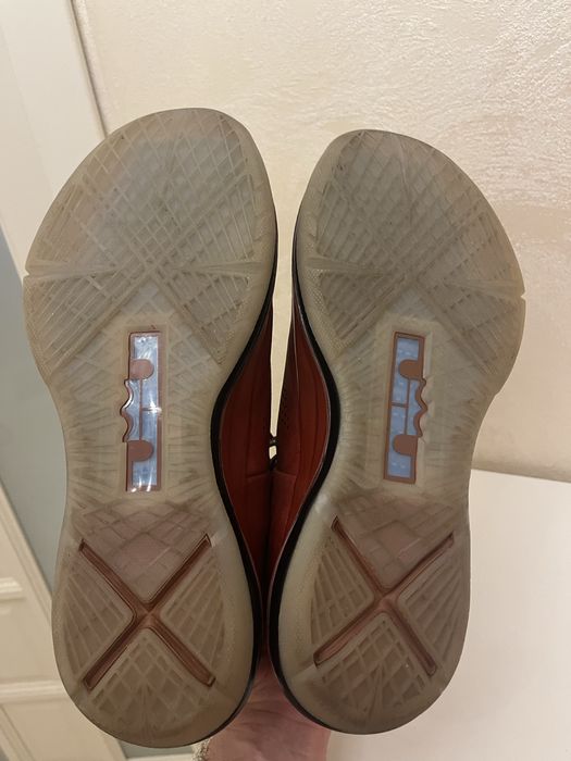 Баскетбольні кросівки кастомні Nike LeBron 10 EXT QS Hazelnut 2013 в оригінальній коробці