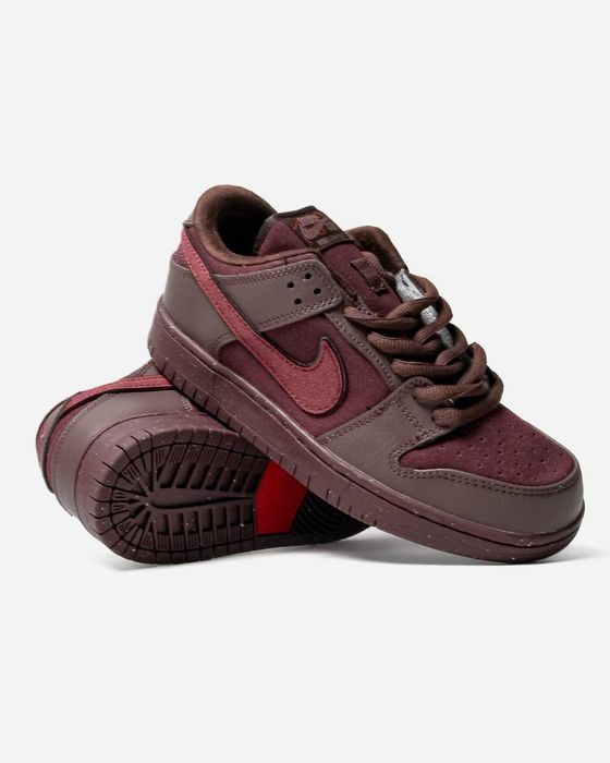 Кросівки Nike SB Dunk Low City Of Love Burgundy Crush