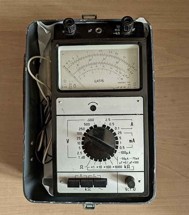 Вимірювальний прилад Ц4315 тестер мультиметр