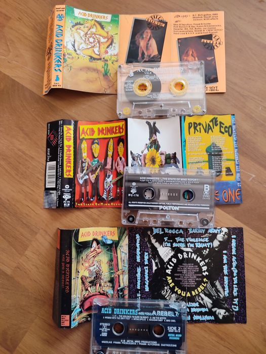 Zestaw Kaset Acid Drinkers Metal