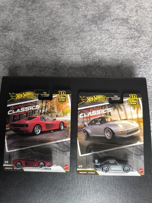 Ferrari testarossa Porsche 993 GT modern classic hot wheels car culture
