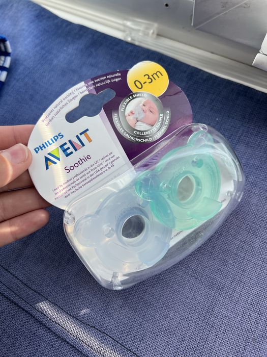Philips Avent Soothie, фігурна 2 шт., 0-3 міс.