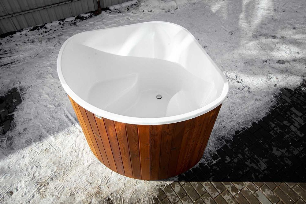 Balia narożna 2osobowa Polar SPA, beczka do schładzania - Nowa