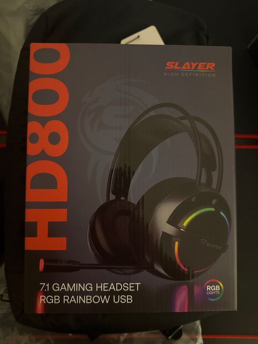 Ntech HD800 headphones RGB