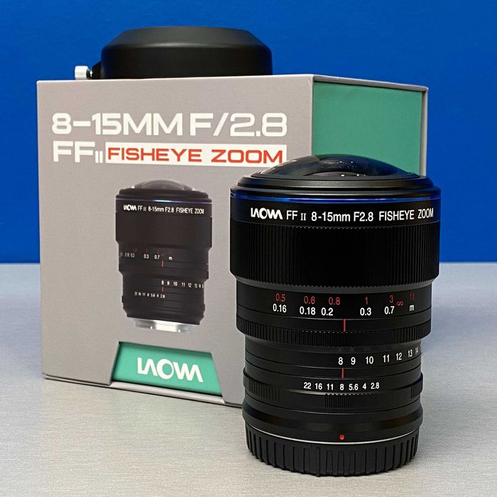 Laowa 8-15mm f/2.8 FF Fisheye | Nikon Z | NOVA | 3 ANOS DE GARANTIA