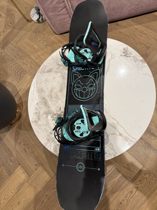 Snowboard Salomon Grail 120 cm + wiazania Salomon Future