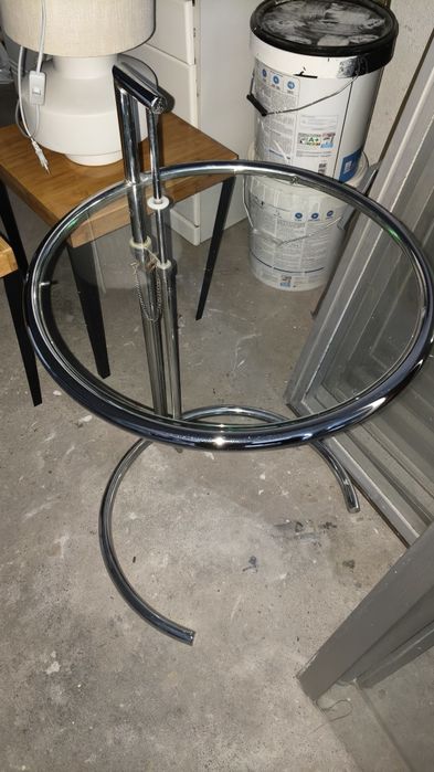 Mesa de apoio PC em vidro