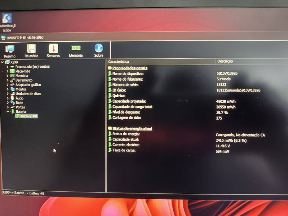 Lenovo thinkpad x390 i5 16gb RAM 256nvme