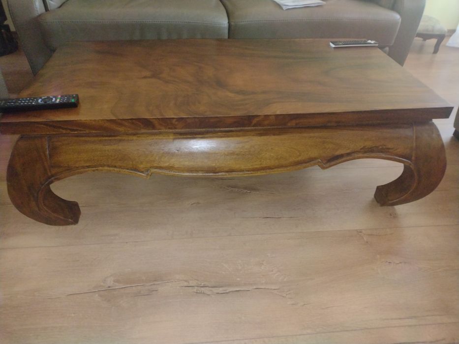 Ława indyjska 120x70x40wys. Palisander
