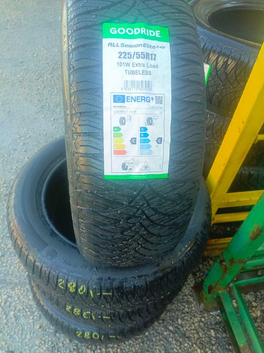 Nowe opony całoroczne wielosezonowe 225/55/17 Goodride 2026r