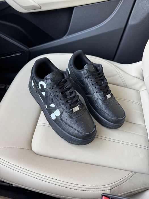 Nike Air Force Comme Des Garçon Black