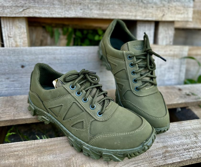 Кросівки демісезонні тактичні шкіра сітка перфорація 36-48 Розн/Опт.