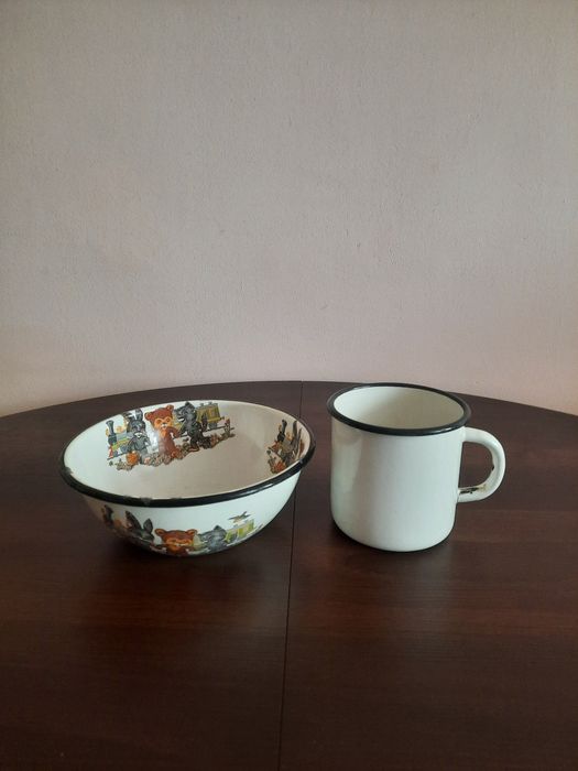 Эмалированная миска Кружка СССР