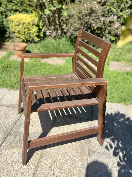 4 cadeiras jardim Apllaro IKEA