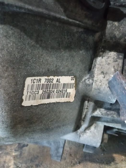 Caixa de velocidades Ford Transit 2.0 Di REF: 1C1R 7002 AL