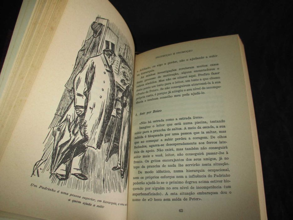Livro O Princípio de Peter Laurence e Raymond Hull