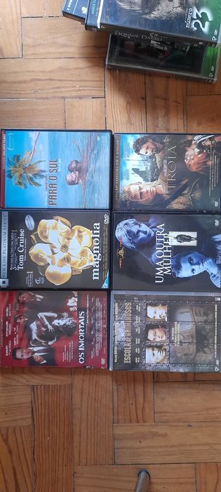 38 filmes em dvd + oferta leitor Samsung