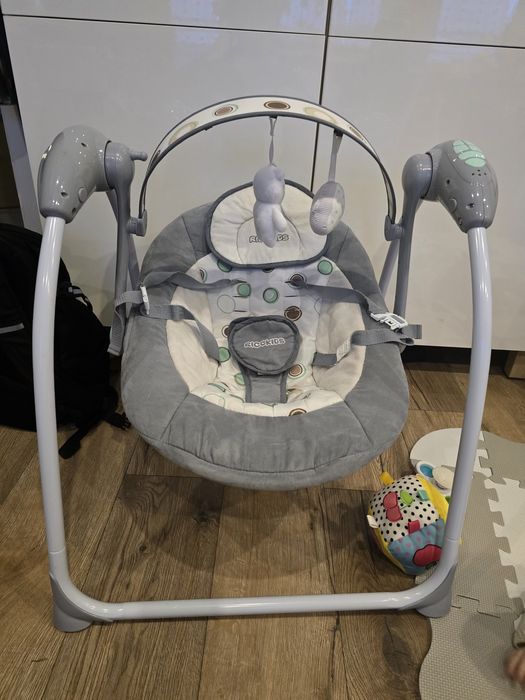 Leżaczek bujaczek Ricokids huśtawka kołyska