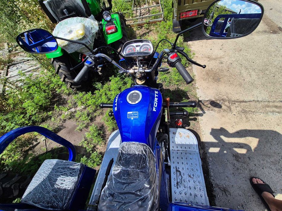 Трицикл Грузовой Форте 250сс доставка на дом без предоплаты