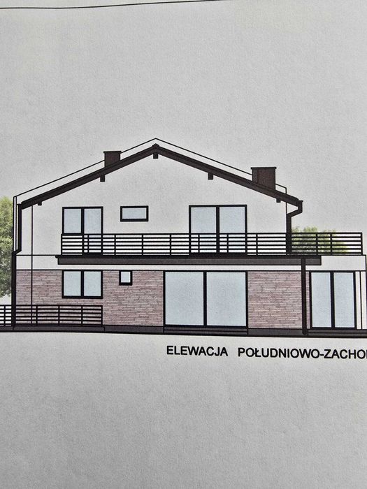 działka budowlana bydgoszcz opławiec z linią lasu