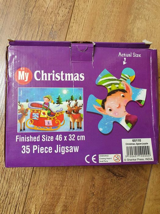 Puzzle świąteczne 35 elementów