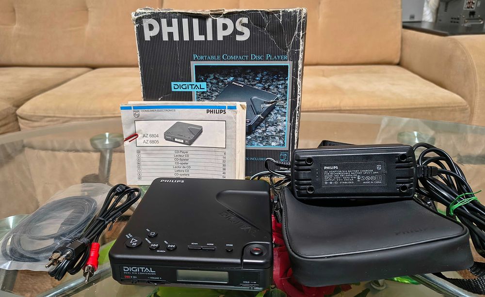 CD плеер Philips AZ 6804 made in Austria/Дефект/