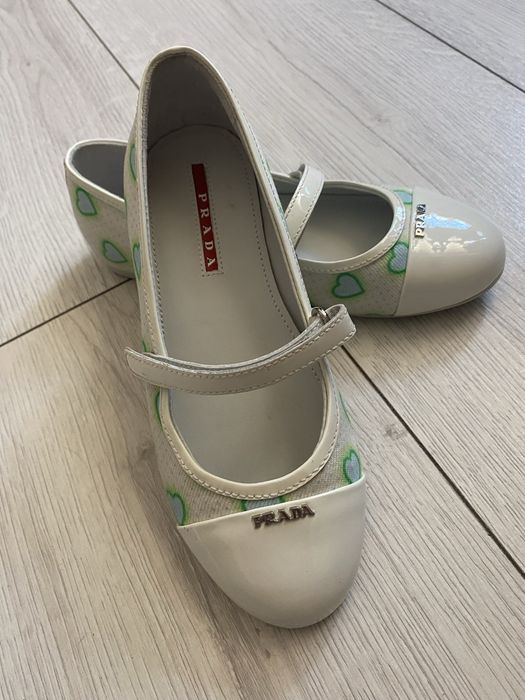 Baleriny Mary Jane Prada