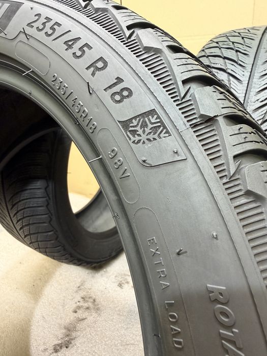 Michelin Pilot Alpin5 235/45/18 kpl 4 szt rok 2020 bieżnik 5,0-6,5 mm