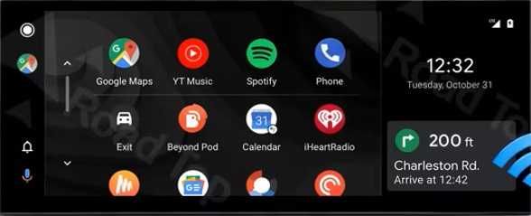 CarPlay Android Auto Radio FM RDS Android YouTube WiFi 4G MP3 MP4 GPS Nawigacja Audi A4 A5 Low 14,9 cala